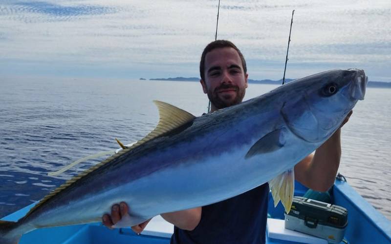 Sportfishing panga boat trip in Loreto, Baja California Sur